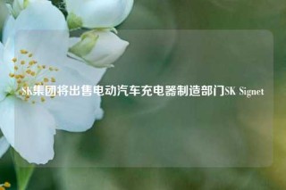 SK集团将出售电动汽车充电器制造部门SK Signet