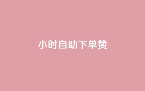 24小时自助下单赞 - 全天候自助下单服务，让购物更便捷!  第1张