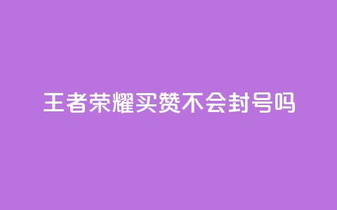 王者荣耀买赞不会封号吗,刷快手粉app - 抖音点赞业务24小时 dy业务自助下单软件  第1张