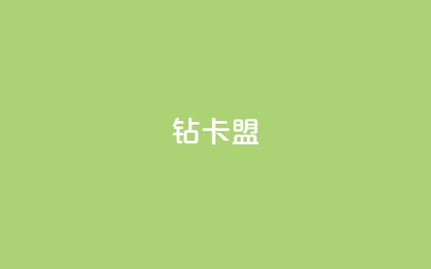 “Q钻卡盟” - 重塑您的卡盟体验  第1张
