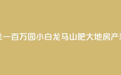 快手粉丝一百万0.01园小白龙马山肥大地房产装修网站,快手粉丝都是老头粉怎么办 - 抖音秒刷最低网站 ds抖音粉 第1张 快手粉丝一百万0.01园小白龙马山肥大地房产装修网站,快手粉丝都是老头粉怎么办 - 抖音秒刷最低网站 ds抖音粉 第1张