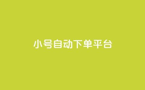 ks小号自动下单平台 - 自动下单平台:KS小号轻松下单! 第1张 ks小号自动下单平台 - 自动下单平台:KS小号轻松下单! 第1张