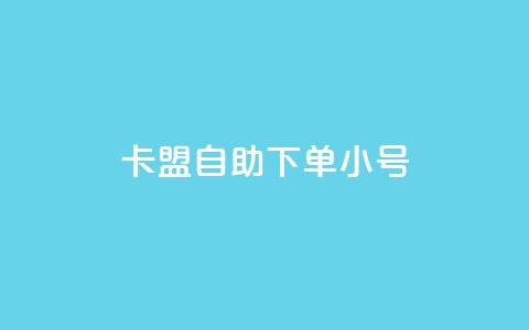 卡盟自助下单dy小号 - 卡盟自助下单代理小号服务解析! 第1张 卡盟自助下单dy小号 - 卡盟自助下单代理小号服务解析! 第1张