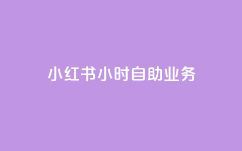 小红书24小时自助业务 - 小红书24小时自主服务全攻略! 第1张 小红书24小时自助业务 - 小红书24小时自主服务全攻略! 第1张