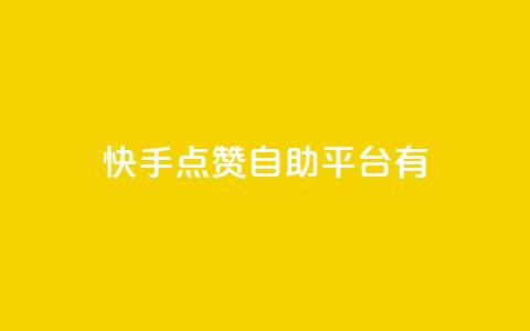 快手点赞自助平台有,ks24小时下单平台 - qq刷钻卡盟永久最低价 快手24小时快手业务  第1张