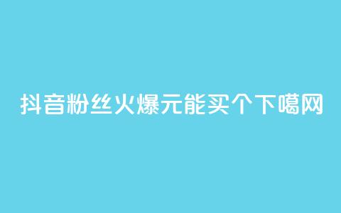 抖音粉丝火爆，1元能买10个  第1张