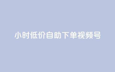 24小时低价自助下单视频号 - 抖音自低价助下单24小时 第1张 24小时低价自助下单视频号 - 抖音自低价助下单24小时 第1张