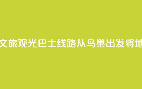 北京开通新文旅观光巴士线路 从鸟巢出发将地标“串珠成链	”  第1张