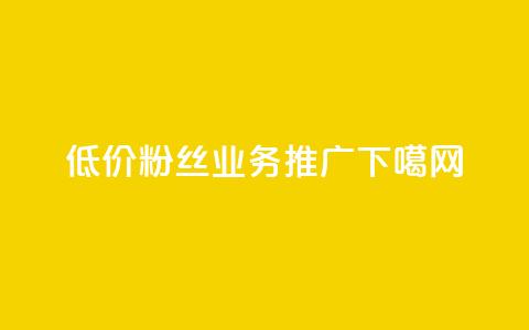 低价ks粉丝业务推广 第1张 低价ks粉丝业务推广 第1张