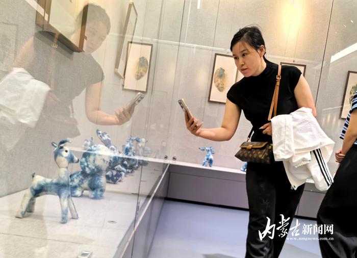 沿黄九省区民间工艺美术精品展在内蒙古美术馆开展  第5张