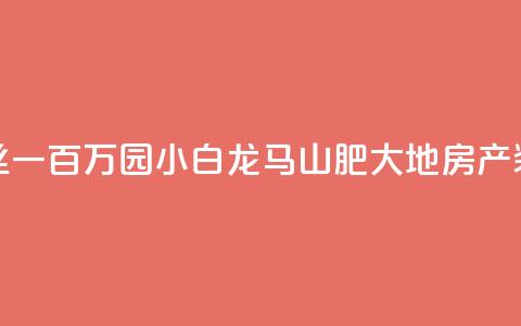 快手粉丝一百万0.01园小白龙马山肥大地房产装修网站,dy业务低价自助平台超低价 - 抖音粉丝特价 抖音100万粉丝不带货赚钱吗 第1张 快手粉丝一百万0.01园小白龙马山肥大地房产装修网站,dy业务低价自助平台超低价 - 抖音粉丝特价 抖音100万粉丝不带货赚钱吗 第1张