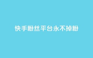 快手粉丝平台+永不掉粉,刷粉每天都掉粉正常吗 - 抖音涨一个粉丝几块钱 - qq空间人气精灵手机版下载