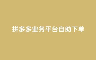 拼多多业务平台自助下单,刷会员最稳定的卡盟 - 拼多多如何卖助力 - 拼多多江湖工具怎么用