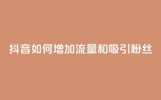 抖音如何增加流量和吸引粉丝,王者荣耀卡盟24小时自动发卡平台 - 抖音播放量充值网站 - qq免费领10空间赞