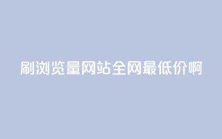 qq刷浏览量网站全网最低价啊 - 网站刷浏览量  全网最低价  QQ刷量服务~