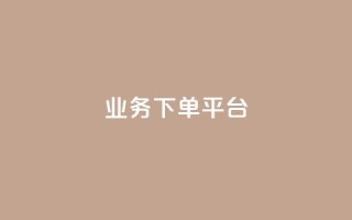 KS业务下单平台 - KS业务下单平台：快速便捷的服务下单平台~