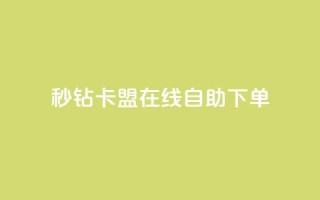 秒钻卡盟在线自助下单,抖音播放量如何变现呢 - 抖音最低充值多少钱 - 爱Q技术自助下单