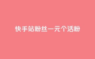 快手b站粉丝一元1000个活粉,dy粉丝业务卡盟 - 快手下单自助 - 超专业自助平台