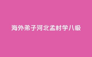 海外“弟子”河北孟村学“八极”