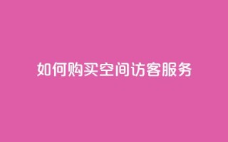如何购买QQ空间访客服务 - 快速指南