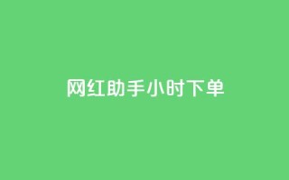 网红助手24小时下单,ks在线业务 - 卡盟抖音 - ks便宜的下单平台