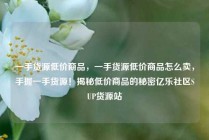 一手货源低价商品，一手货源低价商品怎么卖，手握一手货源！揭秘低价商品的秘密亿乐社区SUP货源站