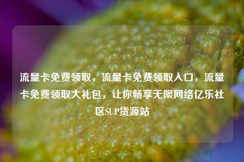 流量卡免费领取，流量卡免费领取入口，流量卡免费领取大礼包，让你畅享无限网络亿乐社区SUP货源站  第1张